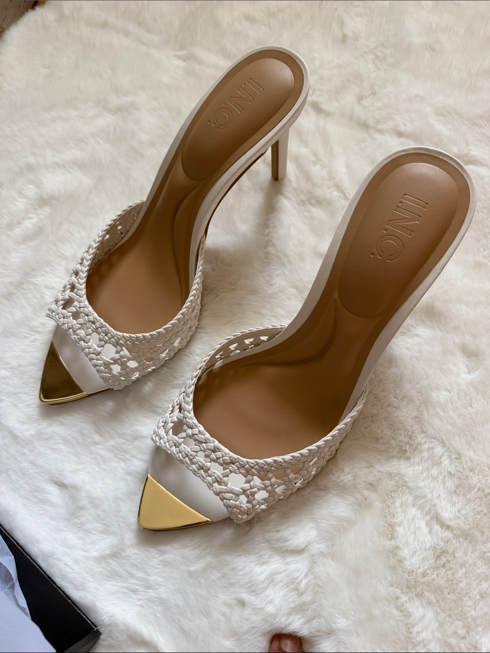 INC International Concepts Pointed-Toe Slide mules size 9.5